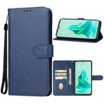 For OPPO Reno9 Pro+ Leather Phone Case(Blue)