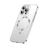 For iPhone 13 Pro SULADA Plating TPU Shockproof Phone Soft Case(Silver)