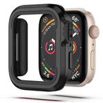 For Apple Watch Ultra 49mm Aluminum Alloy + TPU 2 in 1 Protective Case(Black)