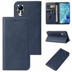 For Infinix Hot 11s NFC Magnetic Closure Leather Phone Case(Blue)