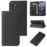 For Nokia G60 5G Magnetic Closure Leather Phone Case(Black)