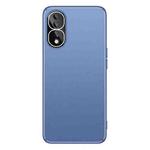 For Honor 80 Pro TPU + Aluminum Alloy Shockproof Phone Case(Blue)