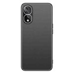 For Honor 80 TPU + Aluminum Alloy Shockproof Phone Case(Black)