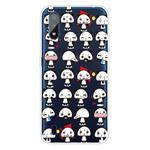 For Galaxy A01 Shockproof Painted Transparent TPU Protective Case(Mini Panda)