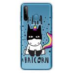 For Galaxy A11 / M11 Shockproof Painted Transparent TPU Protective Case(Batman)