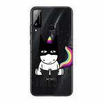 For Huawei Honor Play 4T Shockproof Painted Transparent TPU Protective Case(Batman)