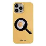 For iPhone 14 Pro Max 2 in 1 Detachable Painted Pattern Phone Case(Fried Eegg)