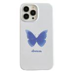 For iPhone 12 Pro 2 in 1 Detachable Painted Pattern Phone Case(Butterfly)