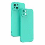 For iPhone 14 Wheat Straw Degradable Phone Case(Green)
