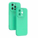 For iPhone 14 Pro Wheat Straw Degradable Phone Case(Green)