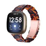 For Fitbit Versa 4 / Sense 2 Universal Resin Watch Band(Hawksbill)