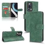 For Xiaomi Civi 2 5G Skin Feel Magnetic Flip Leather Phone Case(Green)