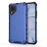 For Huawei P40 Lite Shockproof Honeycomb PC + TPU Protective Case(Blue)