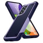 For Samsung Galaxy A52 5G PC + TPU Shockproof Protective Phone Case(Light Purple+Sapphire Blue)