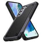 For Samsung Galaxy S21 FE 5G PC + TPU Shockproof Protective Phone Case(Grey+Black)
