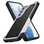 For Samsung Galaxy S21 5G PC + TPU Shockproof Protective Phone Case(White+Black)