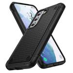 For Samsung Galaxy S21 5G PC + TPU Shockproof Protective Phone Case(Black+Black)