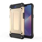 For OPPO A5 Magic Armor TPU + PC Combination Phone Case(Gold)