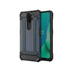 For OPPO A9 2020 Magic Armor TPU + PC Combination Phone Case(Navy Blue)