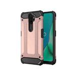 For OPPO A9 2020 Magic Armor TPU + PC Combination Phone Case(Rose Gold)