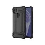 For OPPO A15 Magic Armor TPU + PC Combination Phone Case(Black)