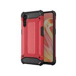 For OPPO A91 Magic Armor TPU + PC Combination Phone Case(Red)