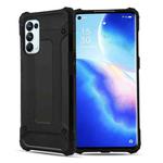 For OPPO Reno5 Pro 5G Magic Armor TPU + PC Combination Phone Case(Black)