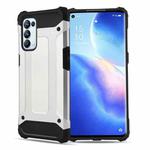 For OPPO Reno5 Pro 5G Magic Armor TPU + PC Combination Phone Case(Silver)