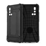 For vivo V19 Magic Armor TPU + PC Combination Phone Case(Black)