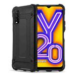 For vivo Y20 Magic Armor TPU + PC Combination Phone Case(Black)