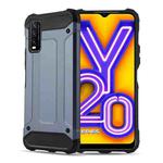 For vivo Y20 Magic Armor TPU + PC Combination Phone Case(Navy Blue)