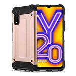 For vivo Y20 Magic Armor TPU + PC Combination Phone Case(Rose Gold)