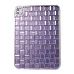 For iPad Air 2020 / 2022 10.9 Cube Shockproof Silicone Tablet Case(Purple)