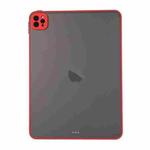 For iPad 10.2 2019 / 2020 / 2021 Skin Feel 2 in 1 Tablet Protective Case(Red)