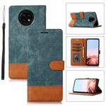 For Xiaomi Redmi Note 9T / Note 9 5G Splicing Leather Phone Case(Green)