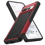 For Google Pixel 7 Pro 5G PC + TPU Shockproof Protective Phone Case(Red+Black)