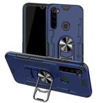 For Xiaomi Redmi Note 8 Shockproof PC + TPU Protective Case with Beer Opener & Car Holder(Blue)