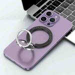 Car Magnetic Dual Axis Ring Phone Holder(Frosted Black)