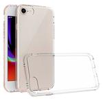 For iPhone SE 2022 / SE 2020 Scratchproof TPU + Acrylic Protective Case(Transparent)