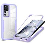 For Xiaomi 12T / 12T Pro 360 Degrees Full Coverage Phone Case(Purple)