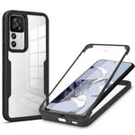 For Xiaomi 12T / 12T Pro 360 Degrees Full Coverage Phone Case(Black)