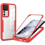For Xiaomi 12T / 12T Pro 360 Degrees Full Coverage Phone Case(Red)
