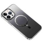 For iPhone 13 mini MagSafe Gradient Phone Case(Black)