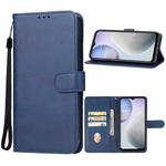For vivo Y02 Leather Phone Case(Blue)
