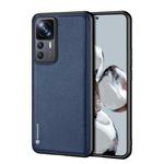 For Xiaomi 12T DUX DUCIS Fino Series PU + TPU Phone Case(Blue)