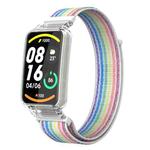 For Xiaomi Mi Band 7 Pro Integrated PC Protective Case + Nylon Loop Watch Band(Colorful)
