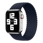 Nylon Single-turn Braided Watch Band For Apple Watch Ultra 49mm / Series 8&7 45mm / SE 2&6&SE&5&4 44mm / 3&2&1 42mm, Length:135mm(Charcoal)