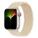 Nylon Single-turn Braided Watch Band For Apple Watch Ultra 49mm / Series 8&7 45mm / SE 2&6&SE&5&4 44mm / 3&2&1 42mm, Length:155mm(Starlight Colorful)