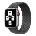 Nylon Single-turn Braided Watch Band For Apple Watch Ultra 49mm / Series 8&7 45mm / SE 2&6&SE&5&4 44mm / 3&2&1 42mm, Length:165mm(Space Grey)