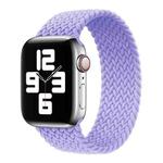 Nylon Single-turn Braided Watch Band For Apple Watch Series 8&7 41mm / SE 2&6&SE&5&4 40mm / 3&2&1 38mm, Length:145mm(Purple)